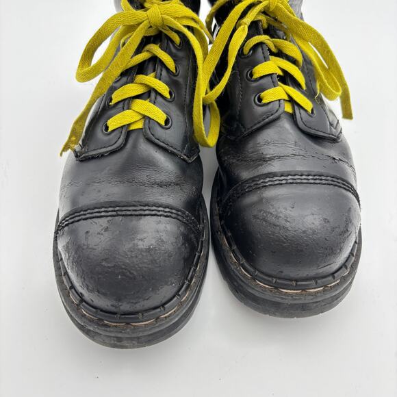 Vintage Gripfast Combat Boots Men's 10 Made in England Grunge Punk Rock - Picture 11 of 14